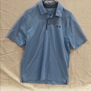 Under Armour Men's Light Blue Polo Shirt